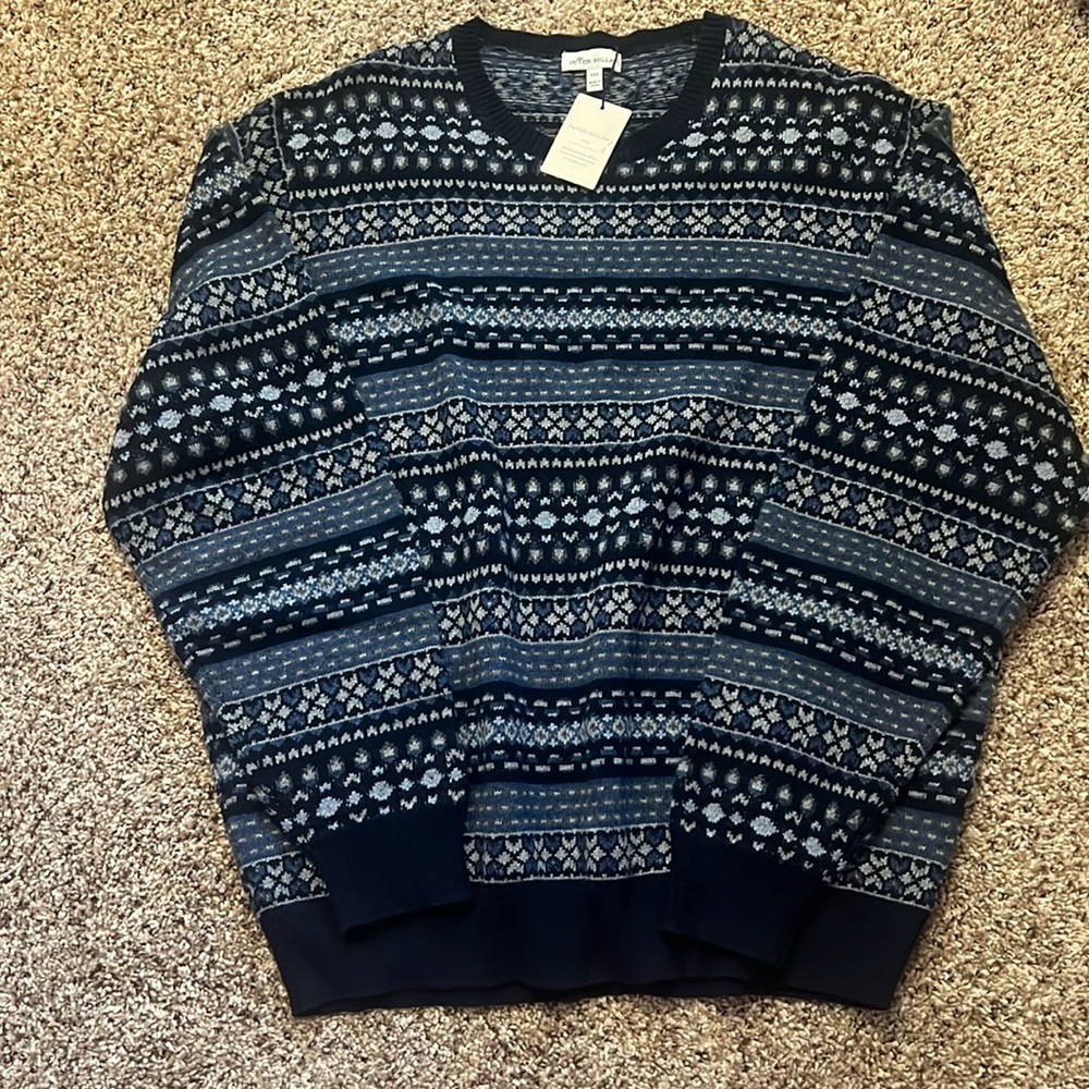 Peter Millar Crown Men’s XXL Merino Wool Sweater New with tags. Beautiful soft!